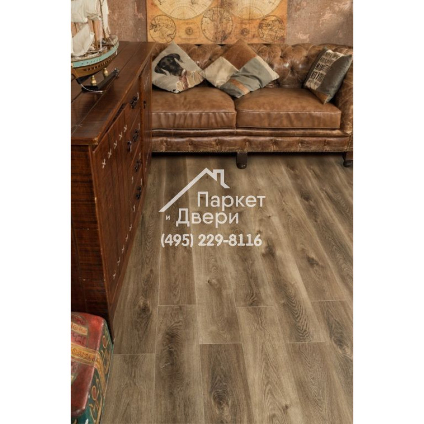 Виниловый пол Alpine Floor PREMIUM XL Дуб коричневый ABA ECO 7-9 1524х180х8 -5