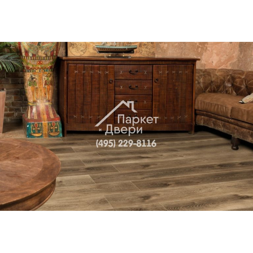 Виниловый пол Alpine Floor PREMIUM XL Дуб коричневый ABA ECO 7-9 1524х180х8 