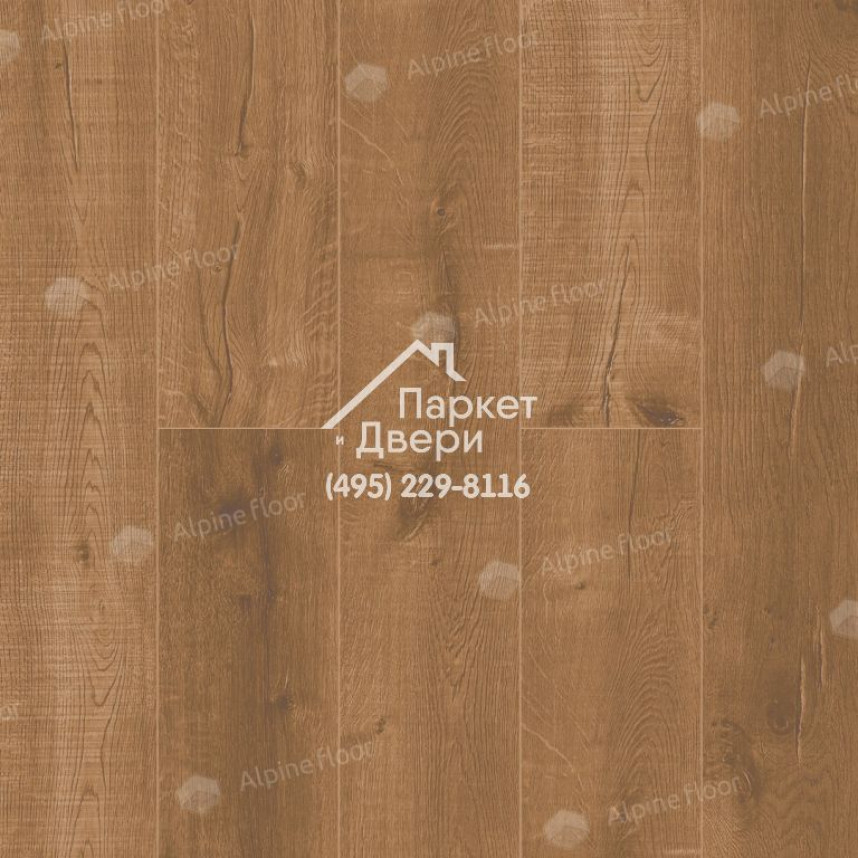 Виниловый пол Alpine Floor Real Wood Дуб Royal Синхронное тиснение ECO 2-1 1220х183х6 -1