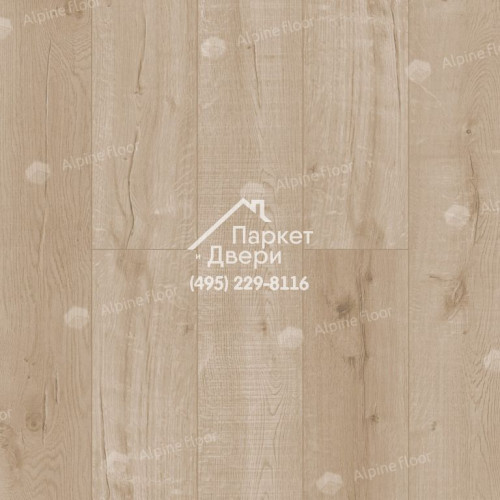 Виниловый пол Alpine Floor Real Wood Дуб натуральный Синхронное тиснение ECO 2-5 1220х183х6 