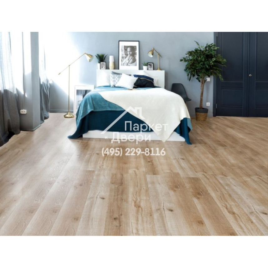 Виниловый пол Alpine Floor Real Wood Дуб натуральный Синхронное тиснение ECO 2-5 1220х183х6 