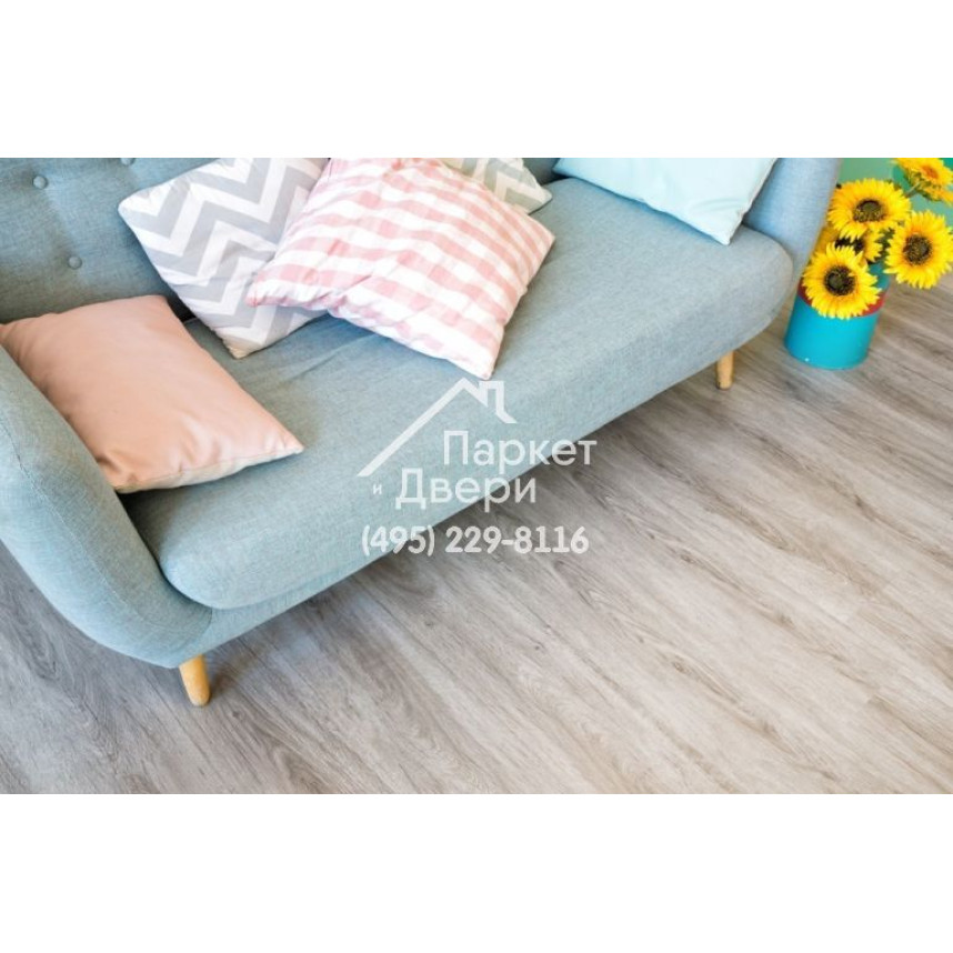 Виниловый пол Alpine Floor Easy Line ДУБ КОФЕЙНЫЙ ECO 3-15 1219х184х3 -3