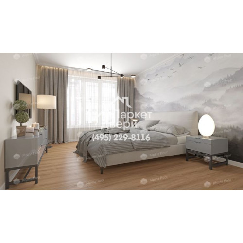 Виниловый пол Alpine Floor Easy Line ДУБ РЫЖИЙ ECO 3-21 1219х184х3 