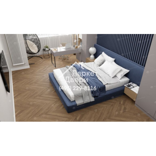 Виниловый пол Alpine Floor Easy Line ФРАНЦУЗСКАЯ ЕЛОЧКА ECO 3-25 1219х228х3 