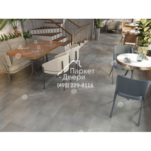 Виниловый пол Alpine Floor Stone Mineral Core Бристоль (без подложки) ECO 4-8 604х308х4 
