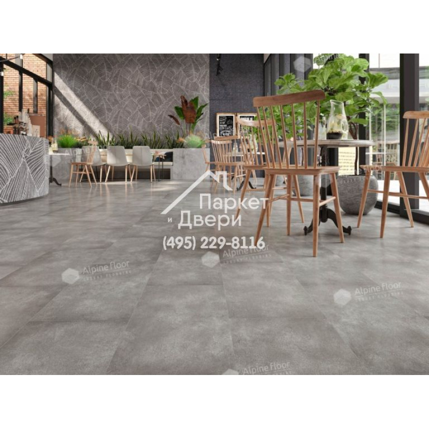 Виниловый пол Alpine Floor Stone Mineral Core Девон (без подложки) ECO 4-12 604х308х4 -1