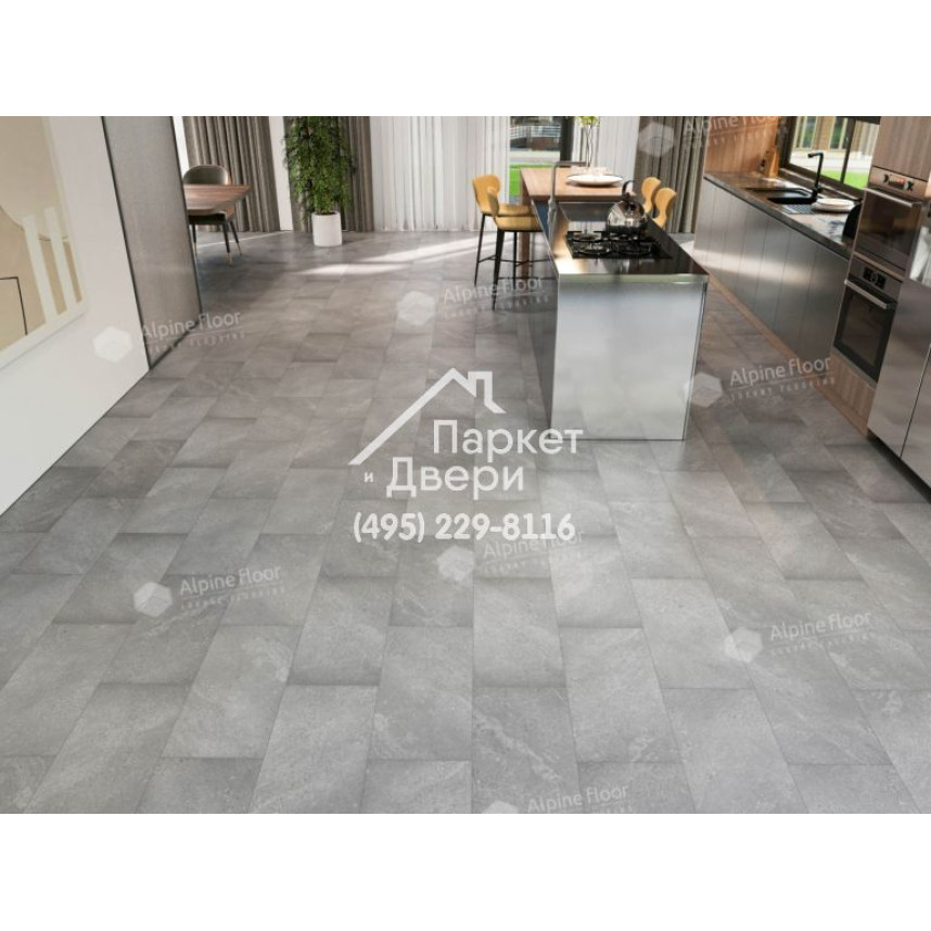 Виниловый пол Alpine Floor Stone Mineral Core Блайд (без подложки) ECO 4-14 604х308х4 -2