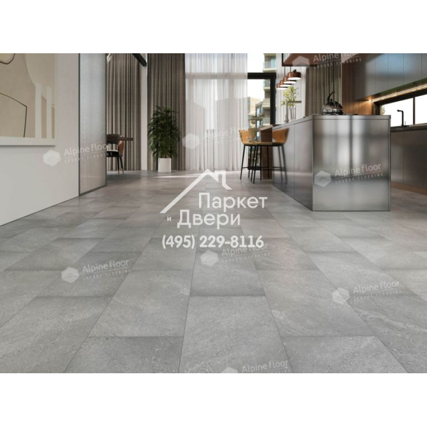 Виниловый пол Alpine Floor Stone Mineral Core Блайд (без подложки) ECO 4-14 604х308х4 -1