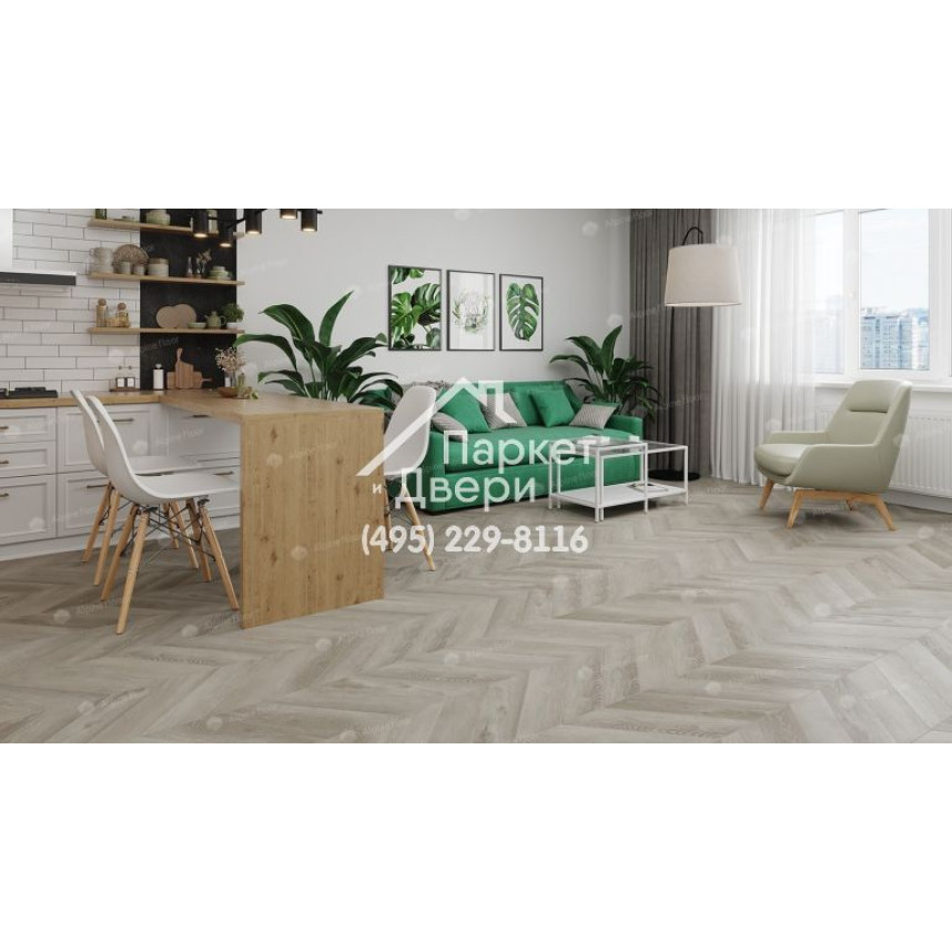 Виниловый пол Alpine Floor Chevron Alpine ДУБ ФАНТАЗИЯ ECO 18-1 600х127х5-3