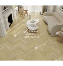 Виниловый пол Alpine Floor Chevron Alpine ДУБ Ваниль Селект ECO 18-2 600х127х5
