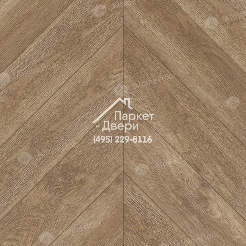 Виниловый пол Alpine Floor Chevron Alpine Макадамия ECO 18-5 600х127х5-1