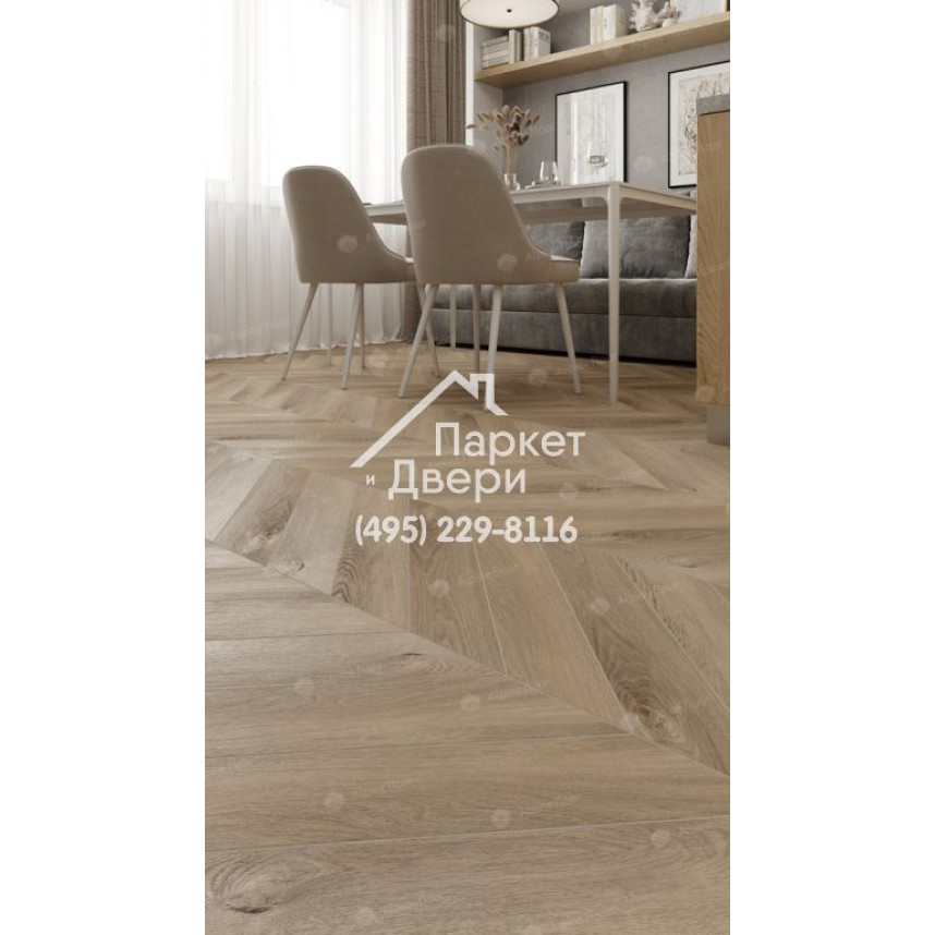 Виниловый пол Alpine Floor Chevron Alpine Дуб Синистра ECO 18-6 600х127х5-2
