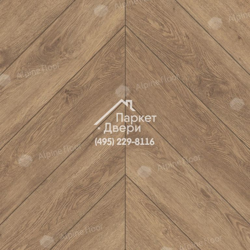 Виниловый пол Alpine Floor Chevron Alpine Гевуина ECO 18-10 600х127х5-1