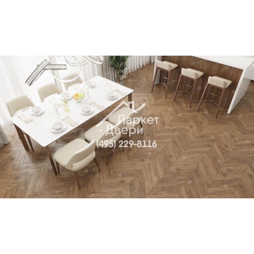 Виниловый пол Alpine Floor Chevron Alpine Гевуина ECO 18-10 600х127х5