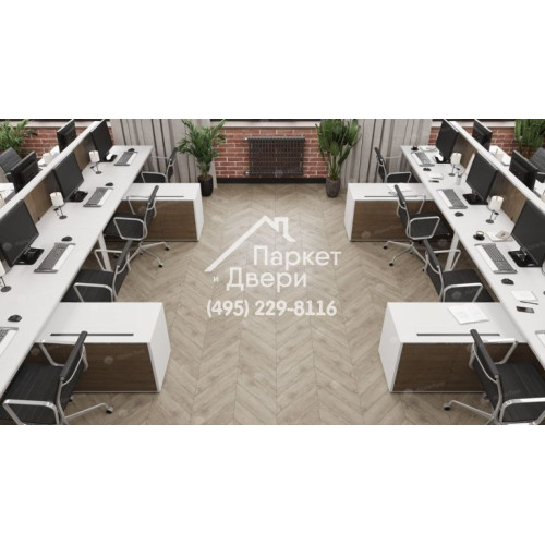 Виниловый пол Alpine Floor Chevron Alpine Карите ECO 18-11 600х127х5