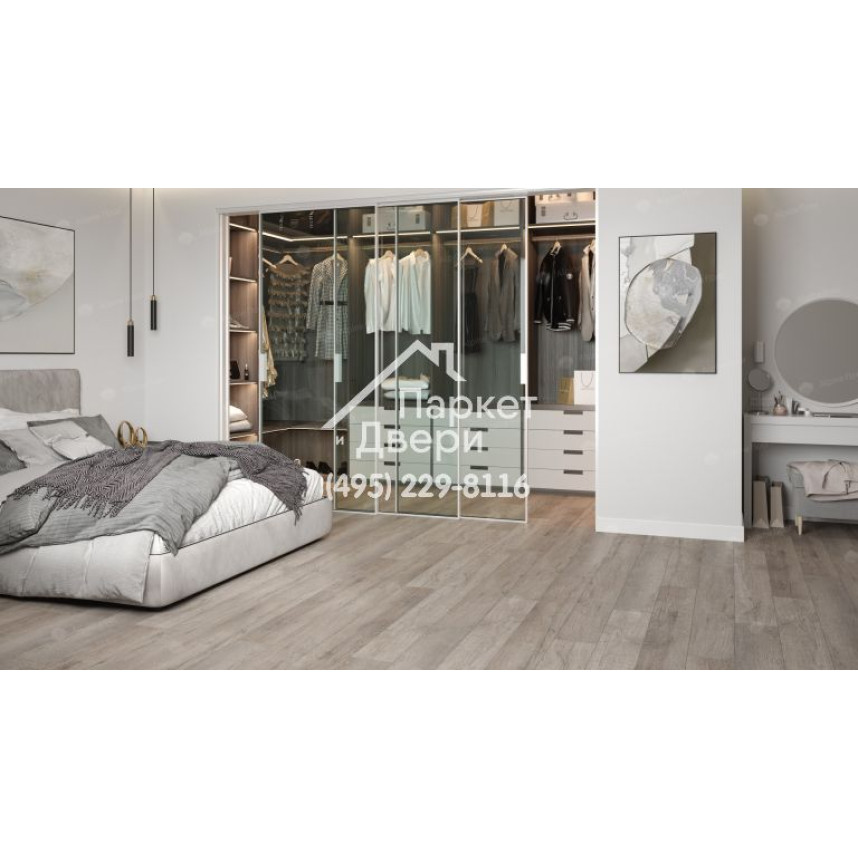 Виниловый пол Alpine Floor PREMIUM XL Дуб Состаренный ABA ECO 7-15 1220х183х8мм-3