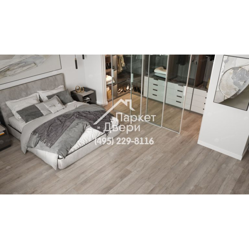 Виниловый пол Alpine Floor PREMIUM XL Дуб Состаренный ABA ECO 7-15 1220х183х8мм-1