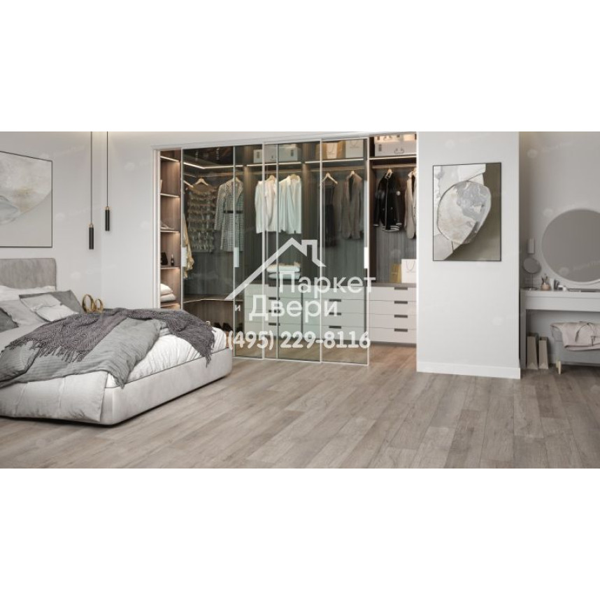 Виниловый пол Alpine Floor PREMIUM XL Дуб Состаренный ABA ECO 7-15 1220х183х8мм