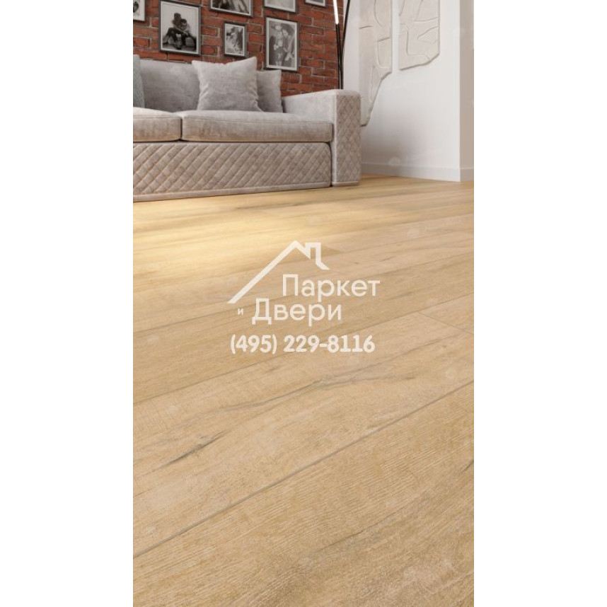 Виниловый пол Alpine Floor PREMIUM XL Дуб Медовый ABA ECO 7-16 1220х183х8мм-2