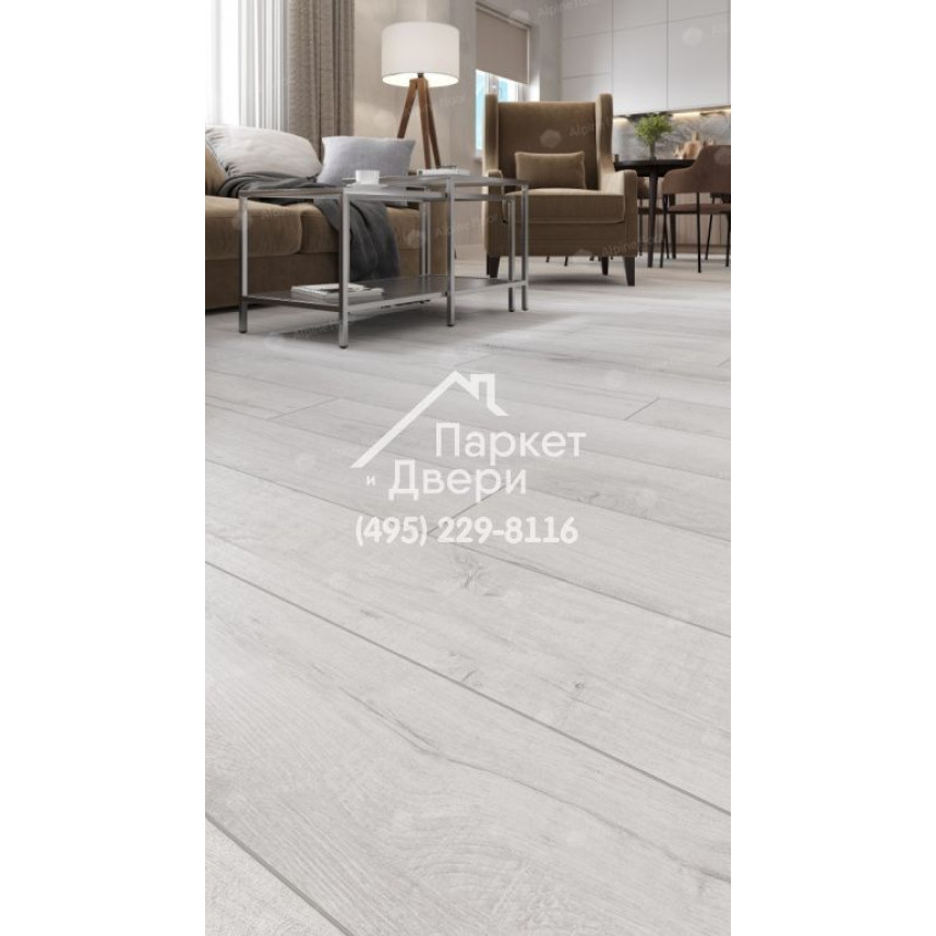 Виниловый пол Alpine Floor PREMIUM XL Дуб Морская Пена ABA ECO 7-21 1220х183х8мм-2