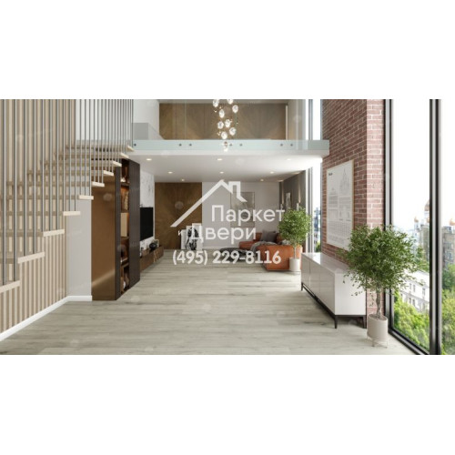 Виниловый пол Alpine Floor PREMIUM XL Дуб Серебряный ABA ECO 7-22 1220х183х8мм