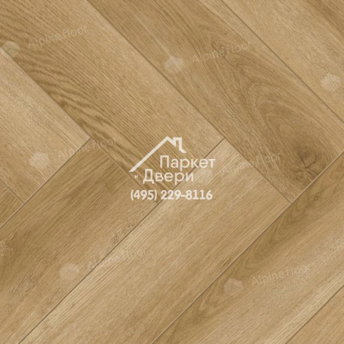 Ламинат Alpine Floor Herringbone 12 Pro LF106-02 Дуб Эльзас 606х101х12мм 
