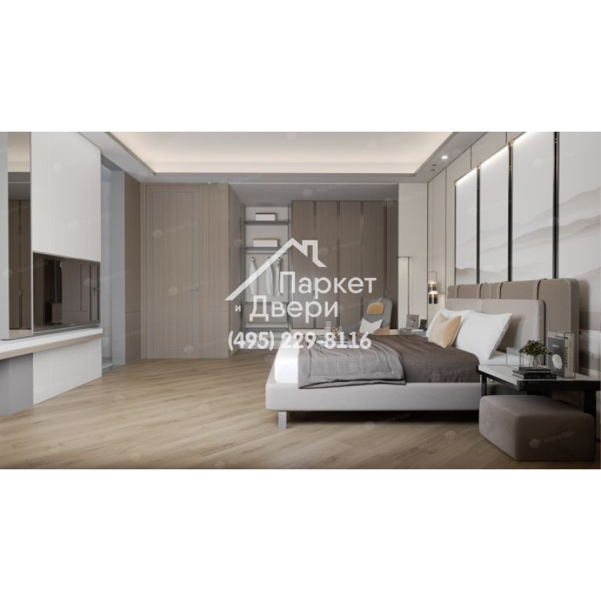Виниловый пол Alpine Floor клеевая Grand Sequoia LVT Вайпуа ECO 11-1902 1219,2×184,15×2,5-1