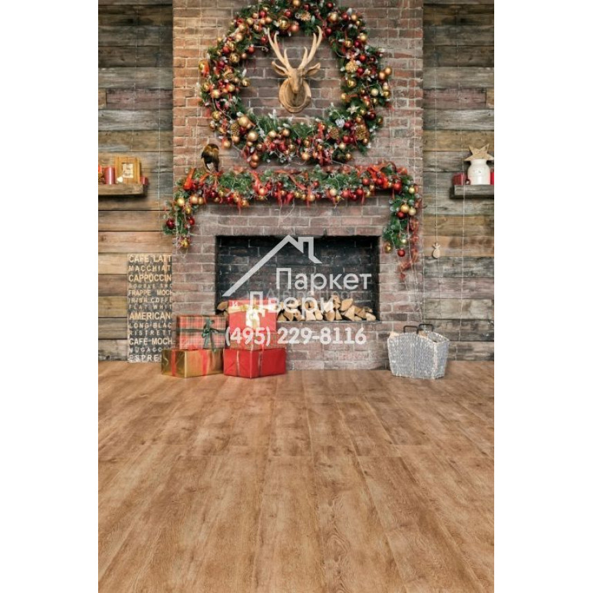 Виниловый пол Alpine Floor клеевая Grand Sequoia LVT Гевуина ECO 11-702 1219,2×184,15×2,5-4