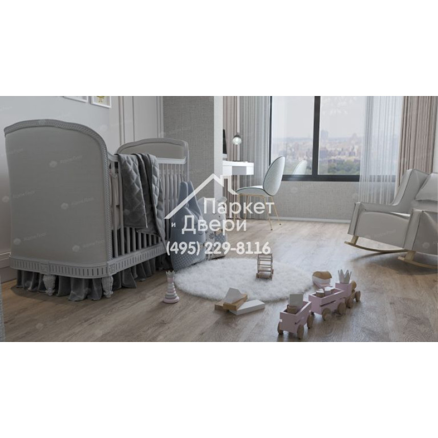 Виниловый пол Alpine Floor клеевая Grand Sequoia LVT Карите ECO 11-902 1219,2×184,15×2,5-2