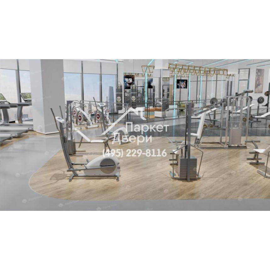 Виниловый пол Alpine Floor клеевая Grand Sequoia LVT Миндаль ECO 11-602 1219,2×184,15×2,5-4