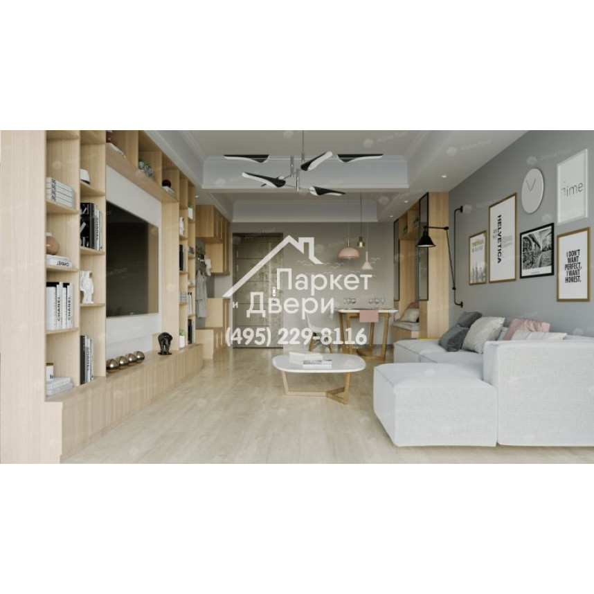 Виниловый пол Alpine Floor Grand Sequoia Superior Aba Сонома ECO 11-303 1220×183×8-4