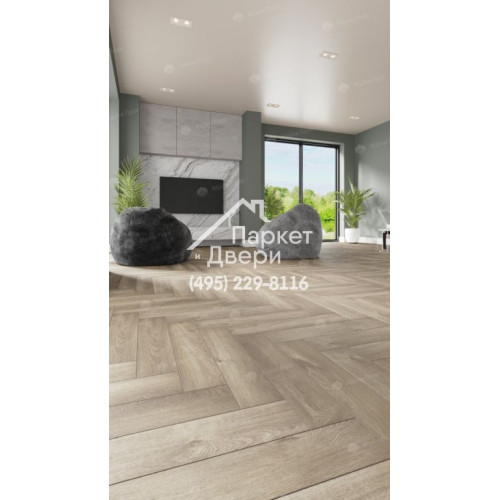 Виниловый пол Alpine Floor Parquet LVT Плитка Дуб Натуральный Отбеленный ECO 16-5