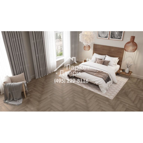 Виниловый пол Alpine Floor Parquet LVT Плитка Дуб Насыщенный ECO 16-7