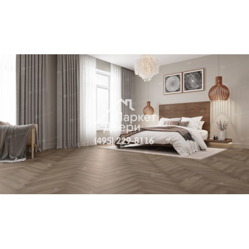 Виниловый пол Alpine Floor Parquet LVT Плитка Дуб Насыщенный ECO 16-7