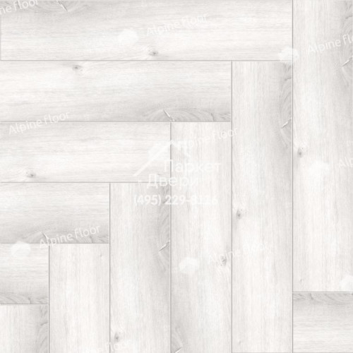 Виниловый пол Alpine Floor Parquet LVT плитка Дуб Альхена ECO 16-12