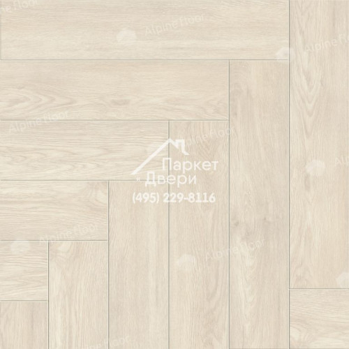 Виниловый пол Alpine Floor Parquet LVT плитка Дуб Адара ECO 16-14