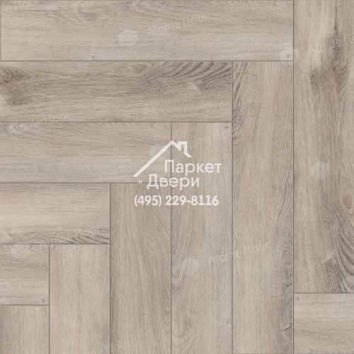 Виниловый пол Alpine Floor Parquet LVT плитка Дуб Исида ECO 16-15