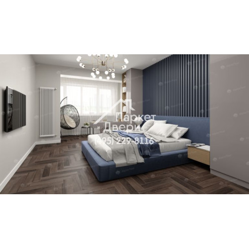 Виниловый пол Alpine Floor Parquet LVT плитка Фафнир ECO 16-16