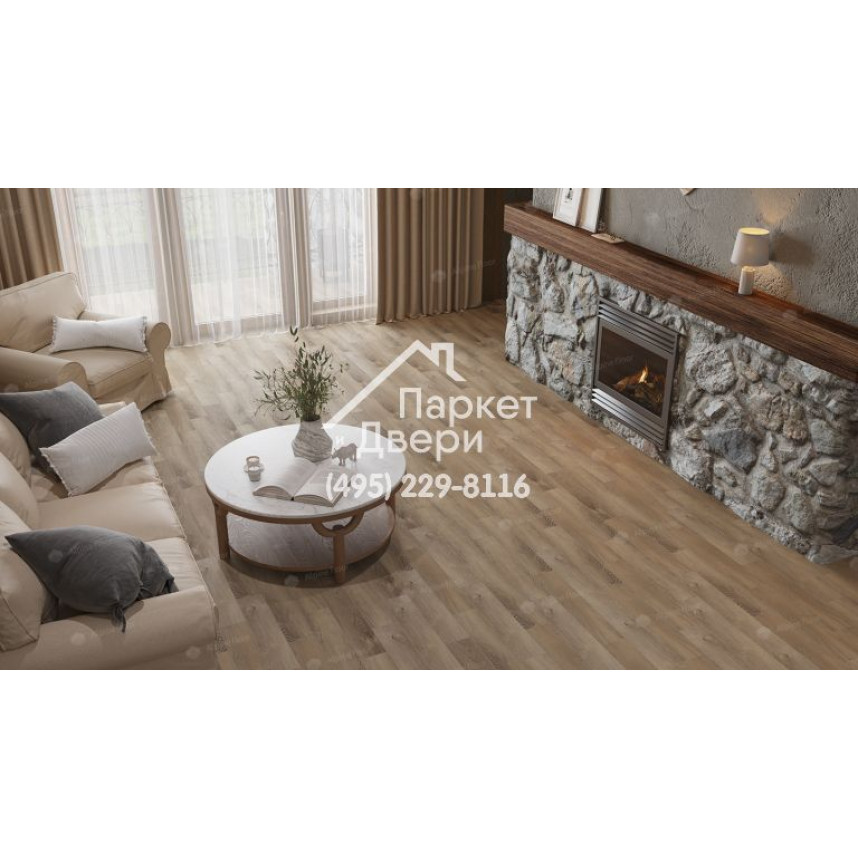 Виниловый пол Alpine Floor Parquet LVT плитка Дуб Синистра ECO 16-17-3