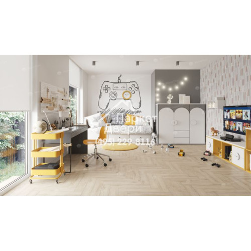 Виниловый пол Alpine Floor Parquet LVT плитка Дуб Медия ECO 16-20