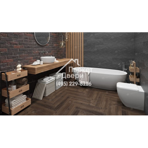 Виниловый пол Alpine Floor Parquet LVT плитка Дуб Альферац ECO 16-22