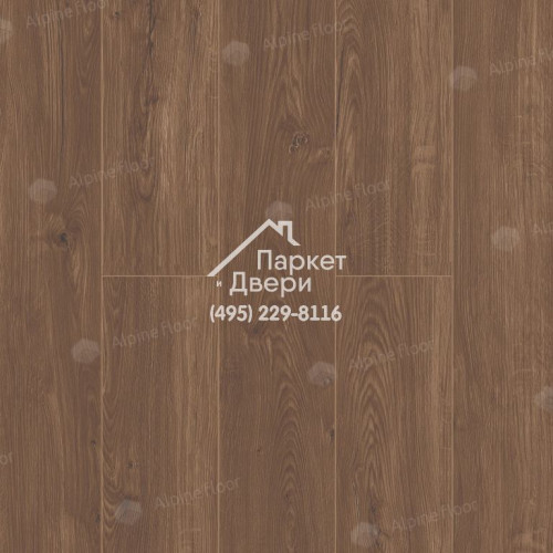 Виниловый пол Alpine Floor Sequoia LVT ламинат Секвойя Темная ЕСО 6-12 LVT