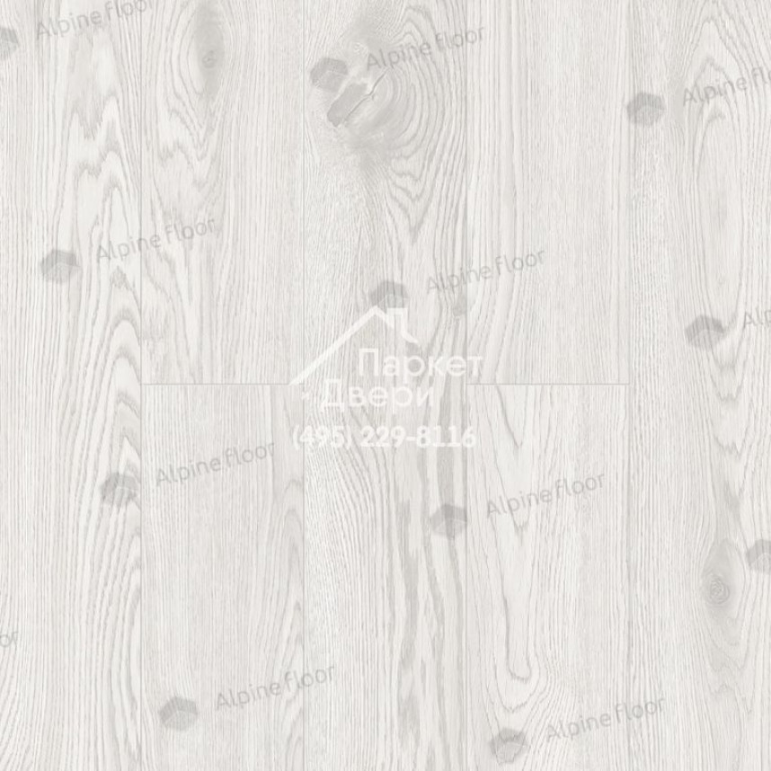Виниловый пол Alpine Floor Ultra LVT плитка Дуб Арктик ЕСО 5-1-1