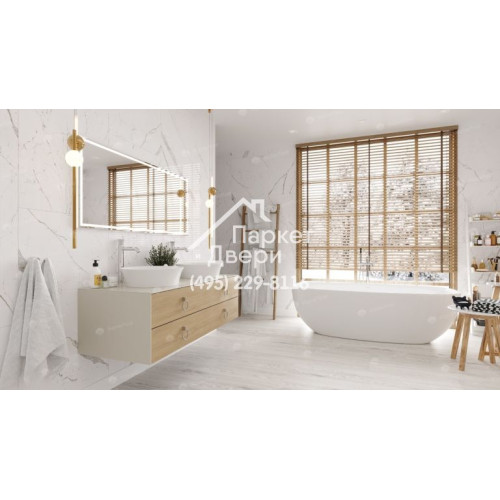 Виниловый пол Alpine Floor Ultra LVT плитка Дуб Арктик ЕСО 5-1
