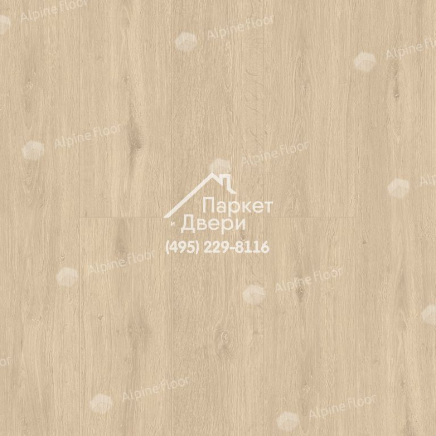 Виниловый пол Alpine Floor Ultra LVT плитка Дуб Ваниль ЕСО 5-4-1