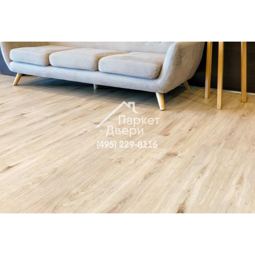 Виниловый пол Alpine Floor Ultra LVT плитка Дуб Ваниль ЕСО 5-4-5