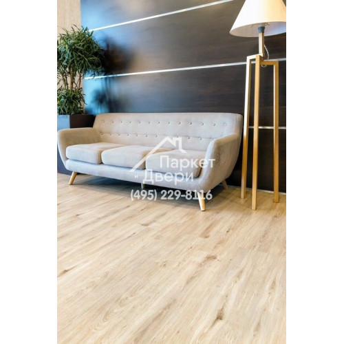 Виниловый пол Alpine Floor Ultra LVT плитка Дуб Ваниль ЕСО 5-4