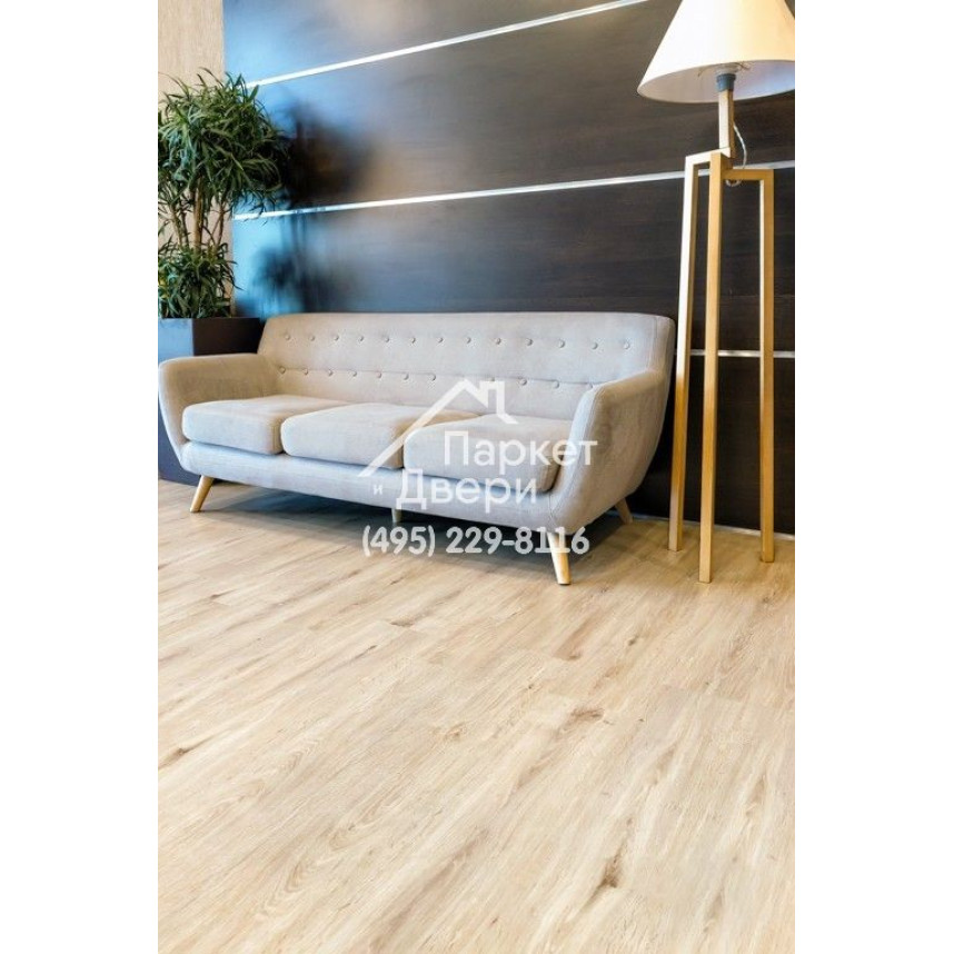 Виниловый пол Alpine Floor Ultra LVT плитка Дуб Ваниль ЕСО 5-4-7
