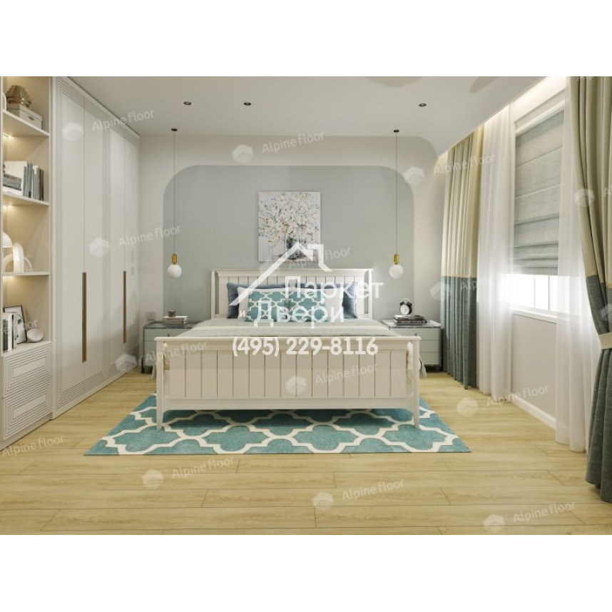 Виниловый пол Alpine Floor Ultra LVT плитка Тисс ЕСО 5-32-2