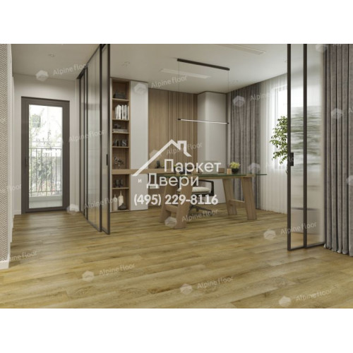 Виниловый пол Alpine Floor Ultra LVT плитка Дуб Имперский ЕСО 5-34